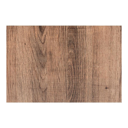 Natural Brown Finished and Multi-Colored Wood 3-Drawer TV Stand