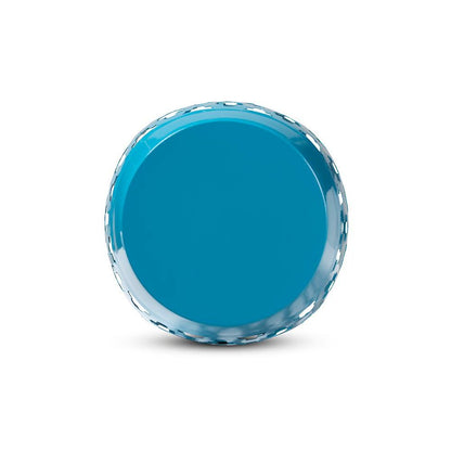 Branson Modern and Contemporary Blue Finished Metal Outdoor Side Table