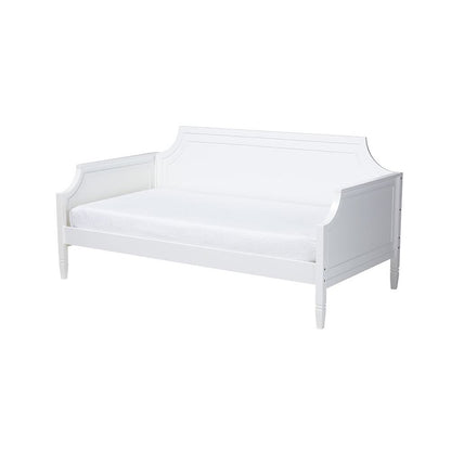 Mariana Classic and Traditional White Finished Wood Full Size Daybed