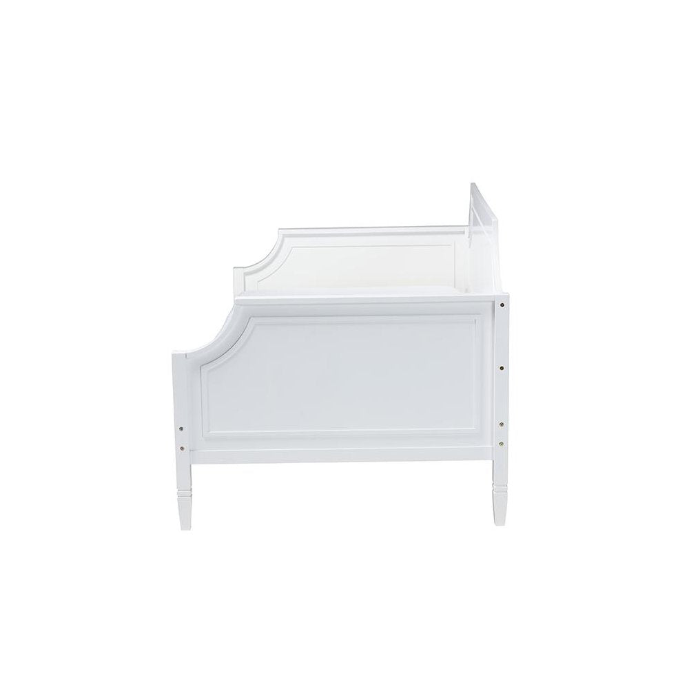Mariana Classic and Traditional White Finished Wood Full Size Daybed