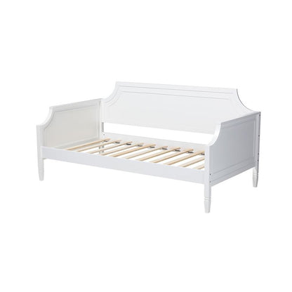 Mariana Classic and Traditional White Finished Wood Full Size Daybed