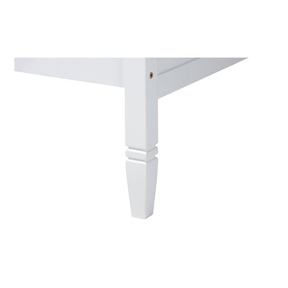 Mariana Classic and Traditional White Finished Wood Full Size Daybed