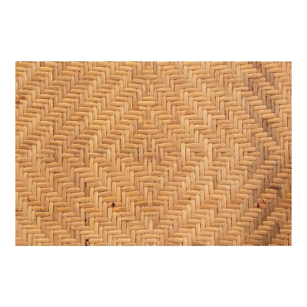 bali & pari Orchard Modern Bohemian Natural Brown Rattan Counter Stool