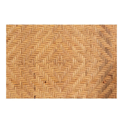 bali & pari Orchard Modern Bohemian Natural Brown Rattan Counter Stool
