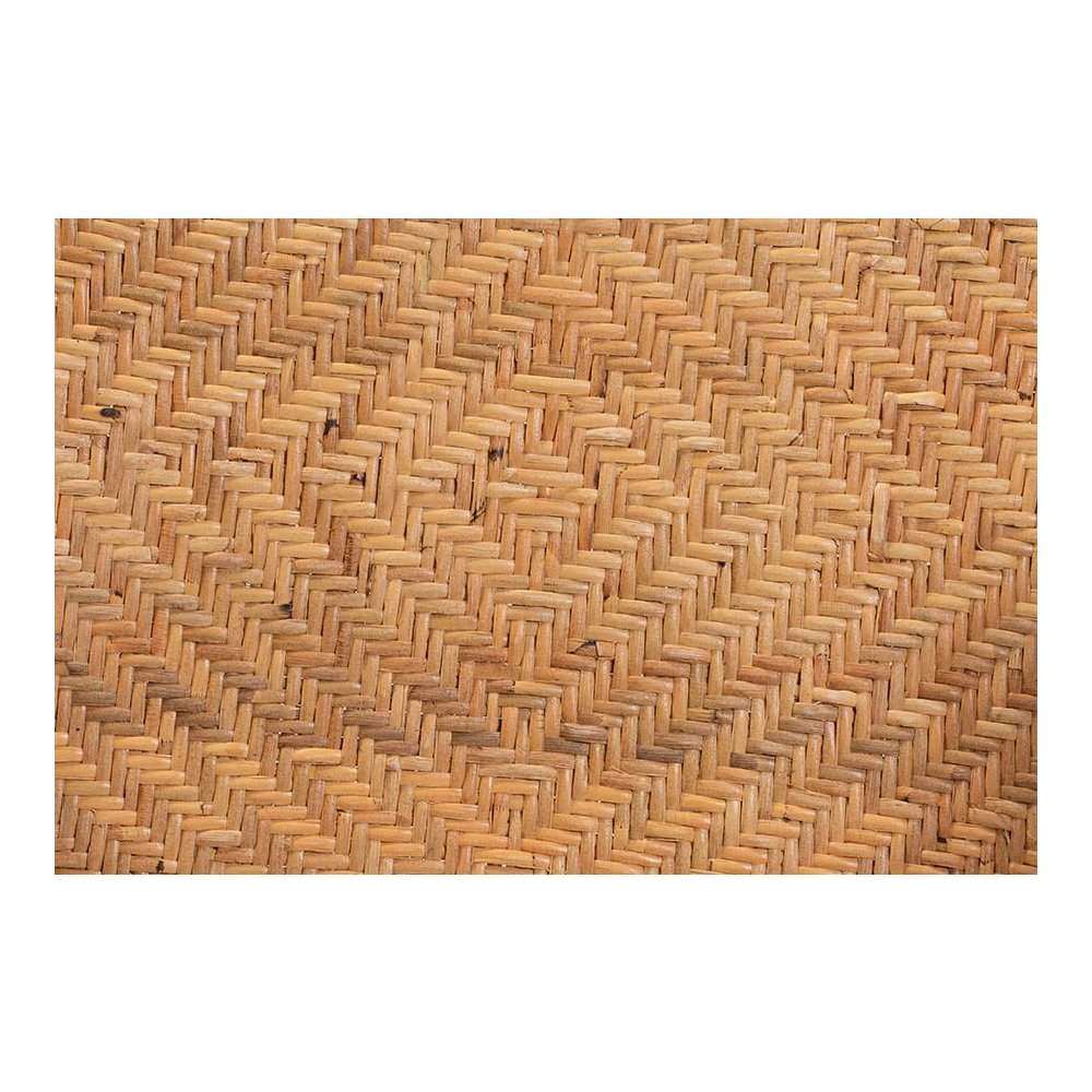 bali & pari Orchard Modern Bohemian Natural Brown Rattan Bar Stool
