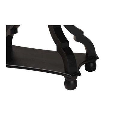 Baxton Studio Cianna Classic and Traditional Black Wood End Table