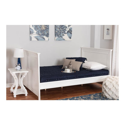 Baxton Studio Ceri Classic and Traditional White Finished Wood Twin Size Daybed