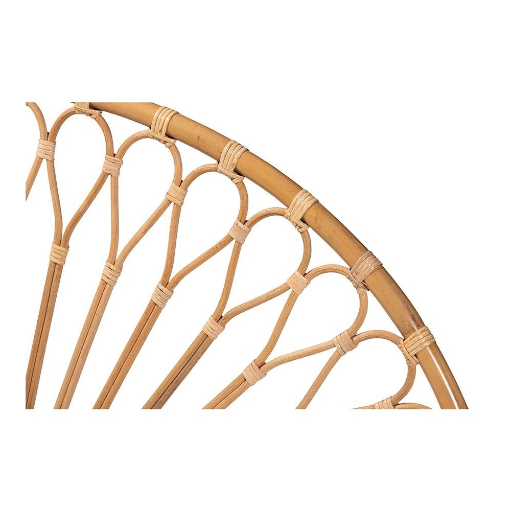 Bohemian Natural Rattan King Size Standalone Headboard