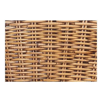 bali & pari Neola Modern Bohemian Natural Rattan Bar Stool