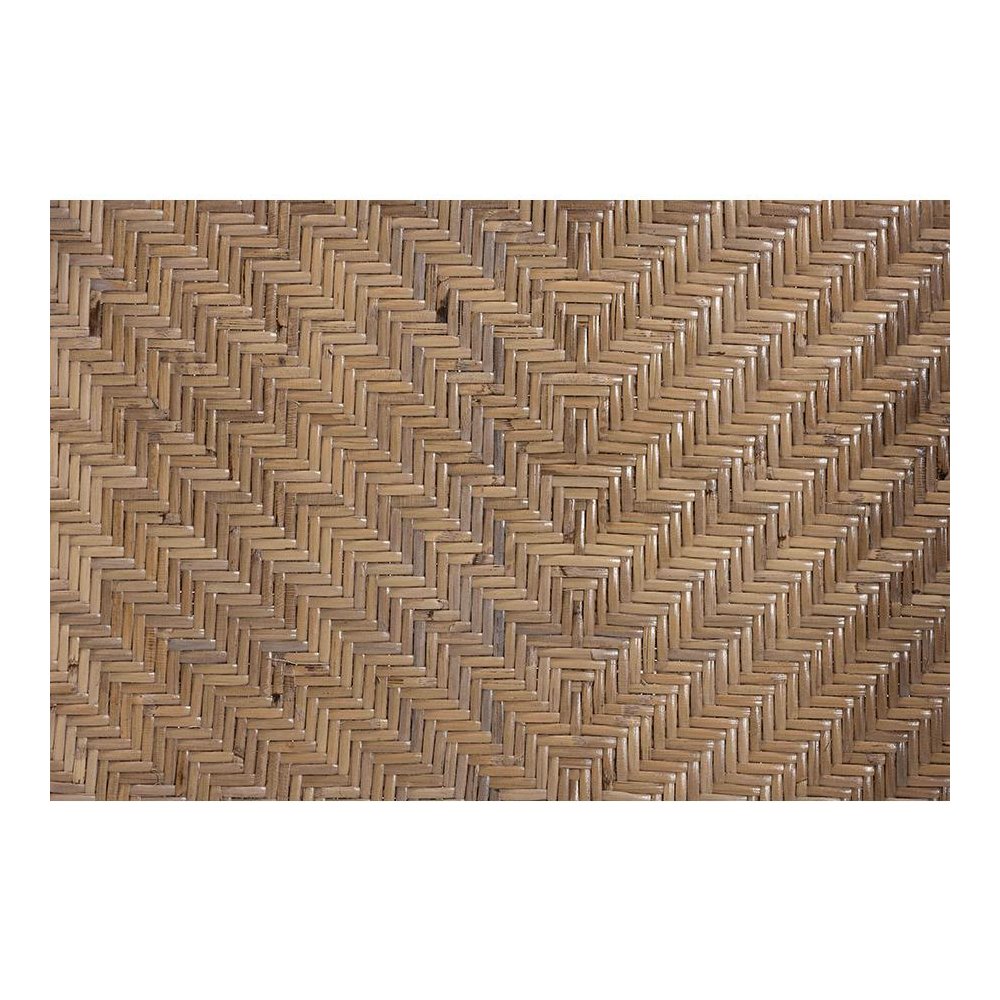 bali & pari Kyoto Modern Bohemian Natural Brown Rattan Dining Chair