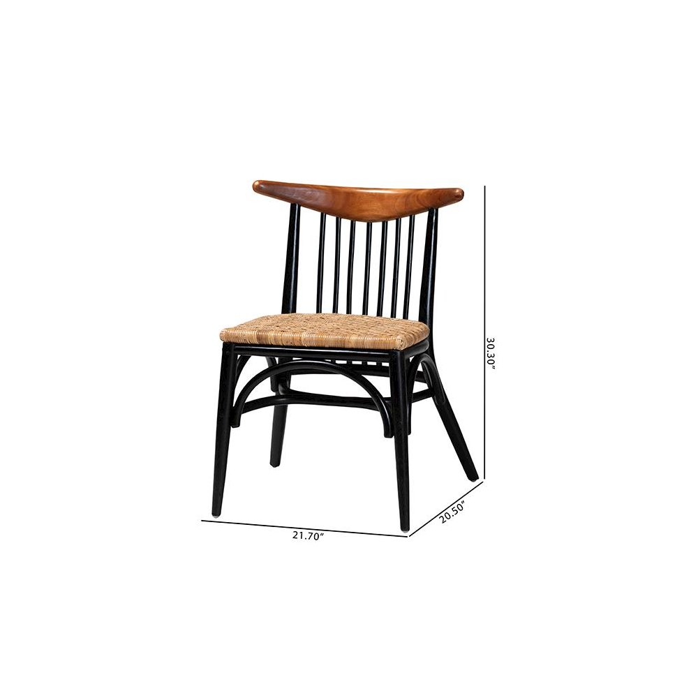 Natural Rattan Dining Chair