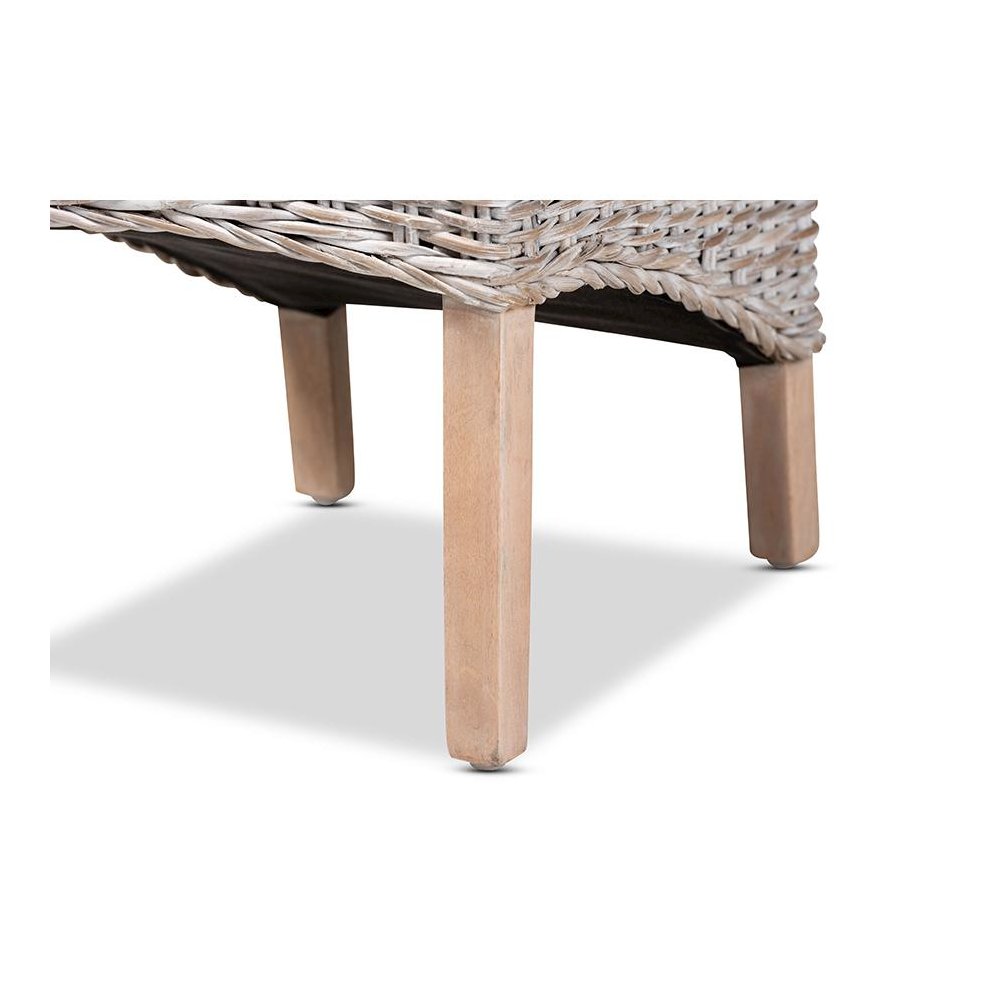 Natural Brown Finished Wood Dining Chair