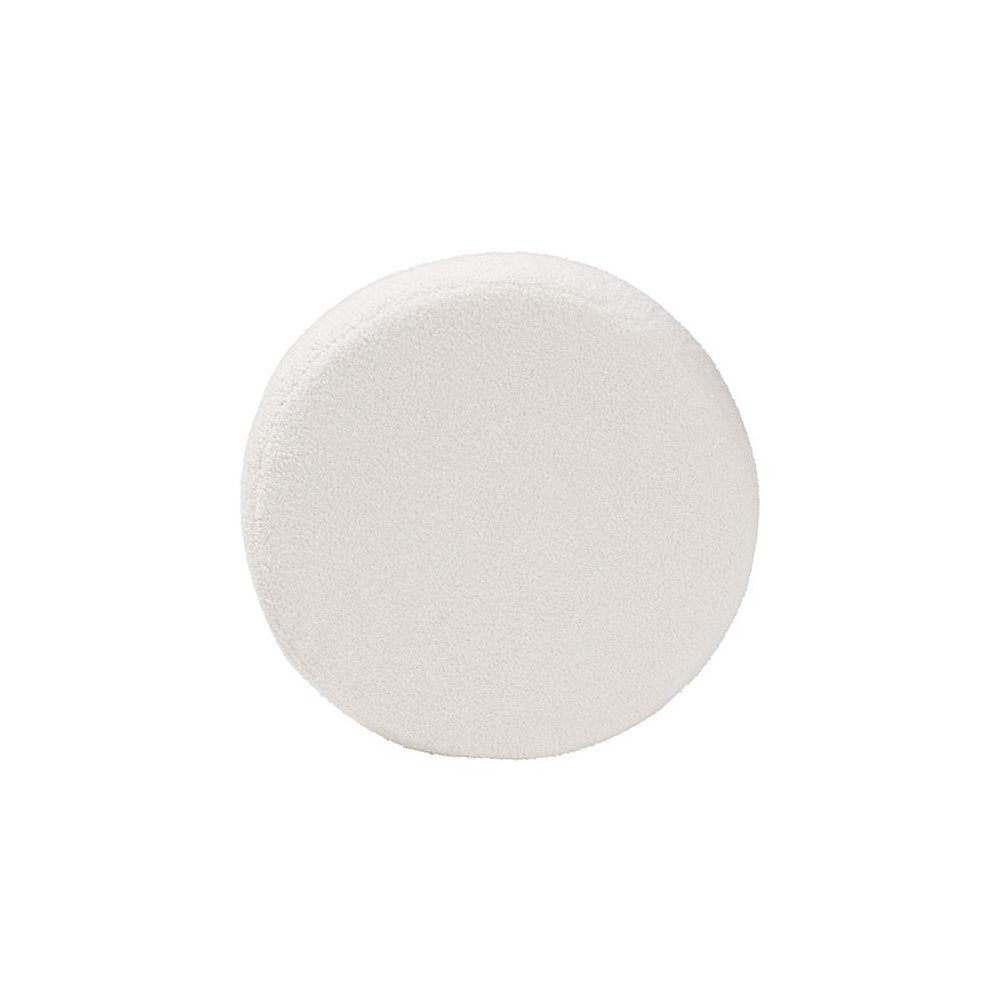 Tabitha Modern and Contemporary Ivory Boucle Upholstered Storage Ottoman