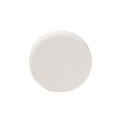 Tabitha Modern and Contemporary Ivory Boucle Upholstered Storage Ottoman