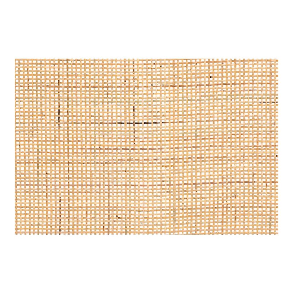 Bohemian Natural Brown Rattan Queen Size Standalone Headboard