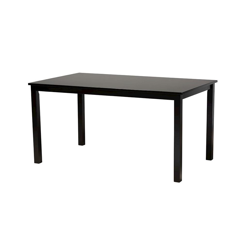 Genesis Modern Grey Fabric and Dark Brown Finished Wood 7-Piece Dining Set