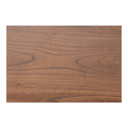 Salvatore Mid-Century Modern Walnut Brown Finished Wood Queen Size Platform Bed