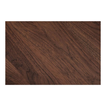 Transitional Walnut Brown Finished Wood 6-Drawer Dresser