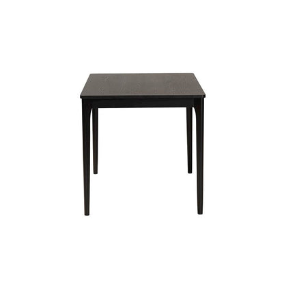 Baxton Studio Sherwin Mid-Century Modern Black Finished Wood Dining Table
