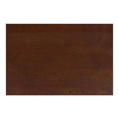 Leena Mid-Century Modern Walnut Brown Finished Wood Counter Height Pub Table
