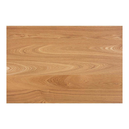 Leena Mid-Century Modern Natural Oak Finished Wood Counter Height Pub Table