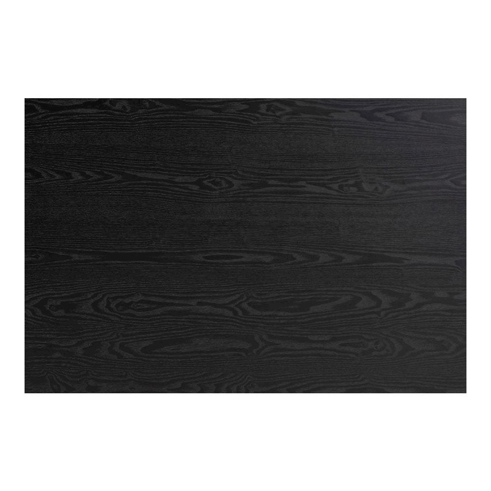 Leena Mid-Century Modern Black Finished Wood Counter Height Pub Table