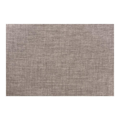 Grey Fabric and Walnut Brown Finished Wood 7-Piece Dining Set