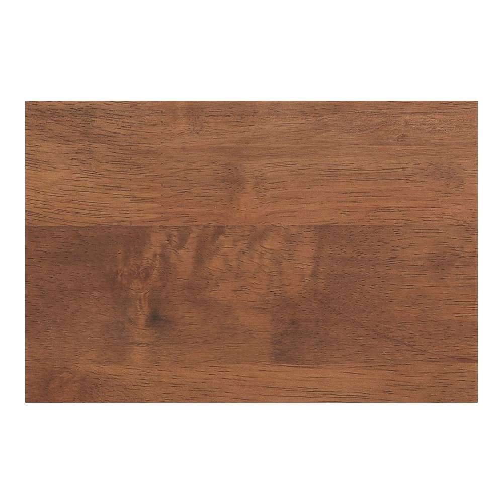 Deance Retro-Modern Walnut Brown Finished Wood Queen Size Platform Bed