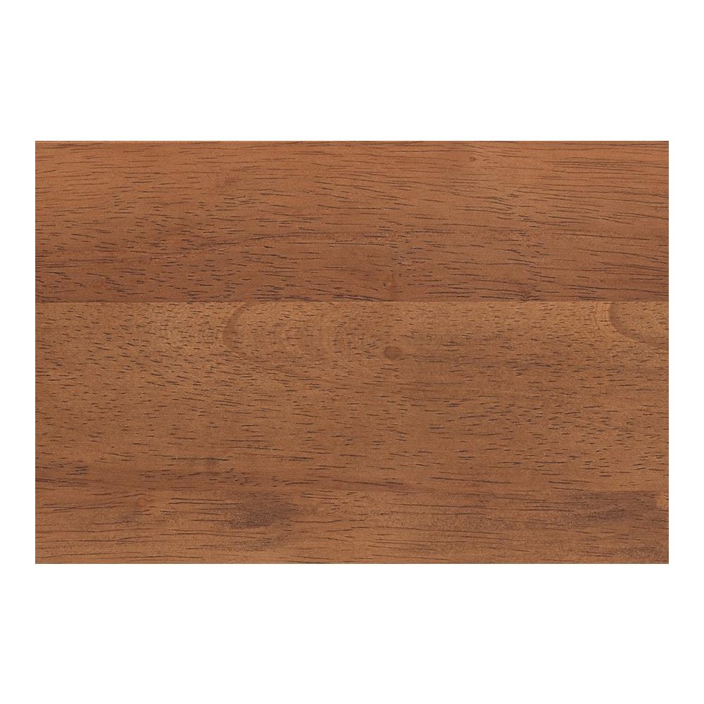 Modern Walnut Brown Finished Wood Queen Size Platform Bed with Woven Rattan