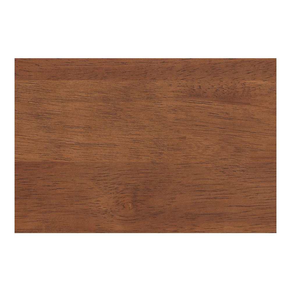 Modern Grey Woven Fabric and Walnut Brown Wood Queen Size Platform Bed