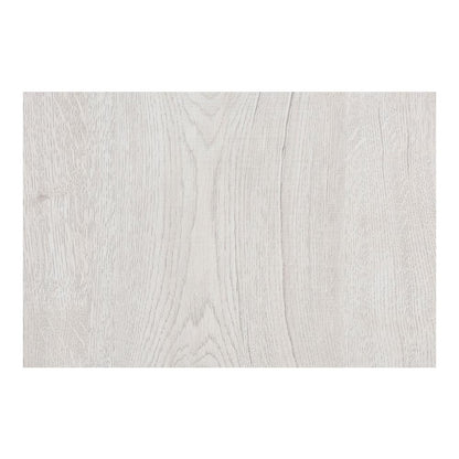 Modern Transitional Light Grey and Brown Wood 2-Door Storage Cabinet