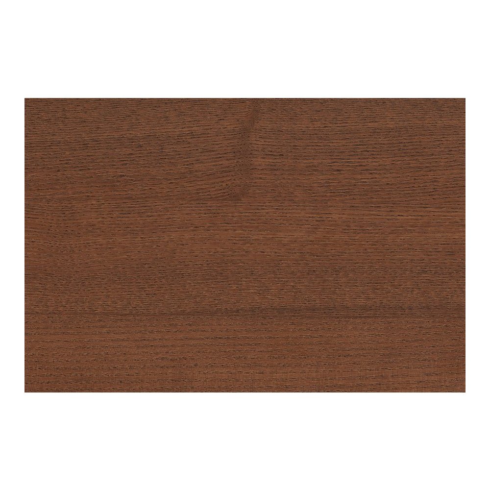 Grey Fabric and Walnut Brown Wood Queen Size Bed with Built-In Side Tables