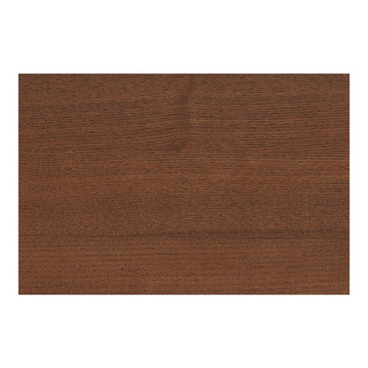 Grey Fabric and Walnut Brown Wood Queen Size Bed with Built-In Side Tables