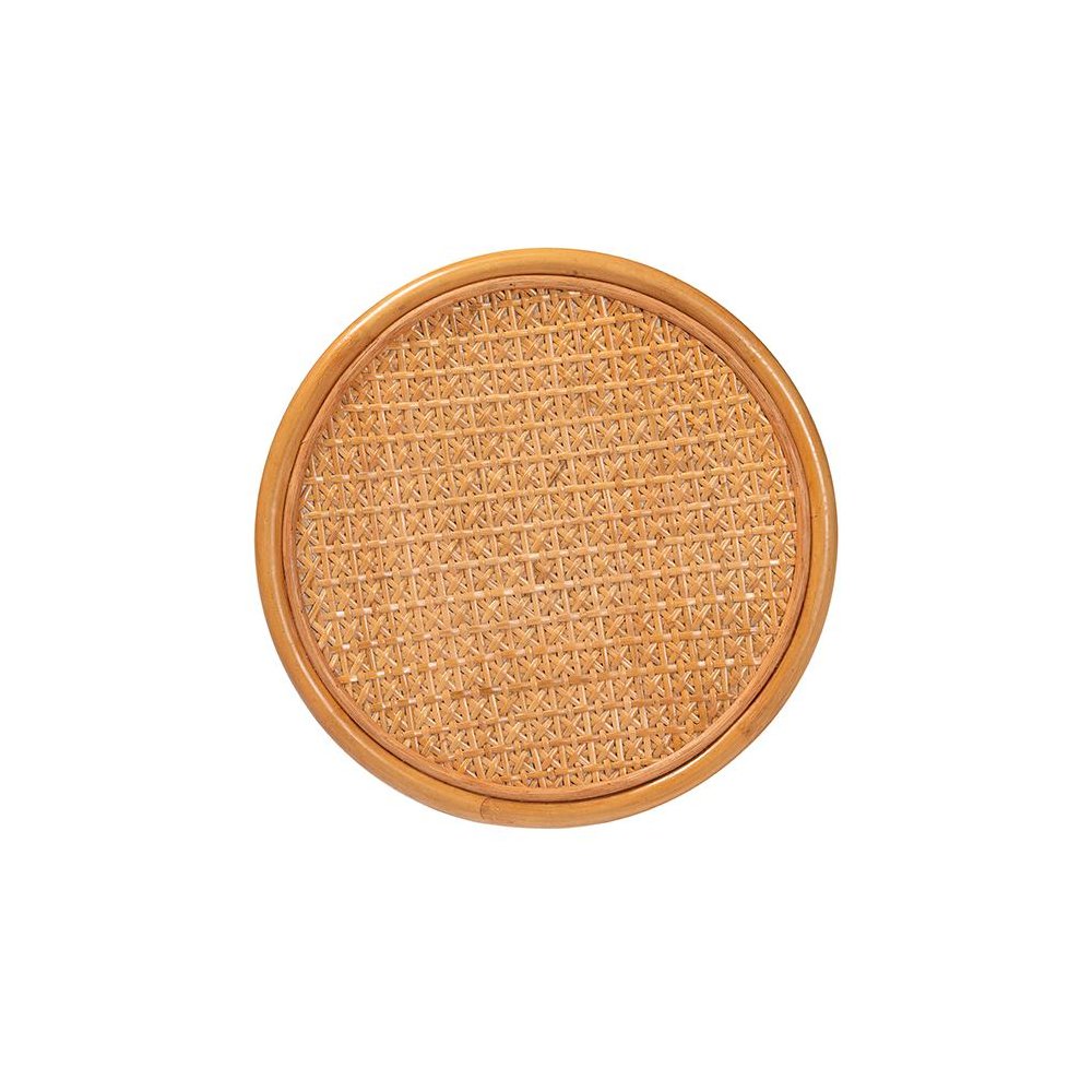 Eldon Bohemian Honey Rattan End Table