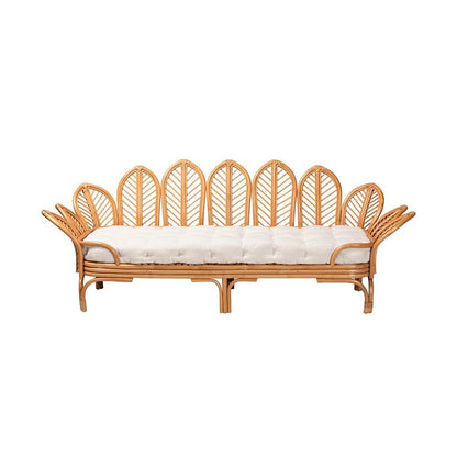Loften Bohemian Light Honey Rattan Daybed