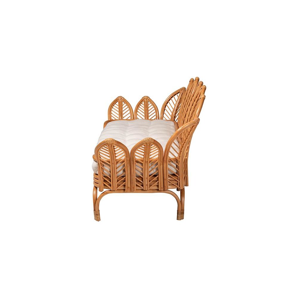 Loften Bohemian Light Honey Rattan Daybed