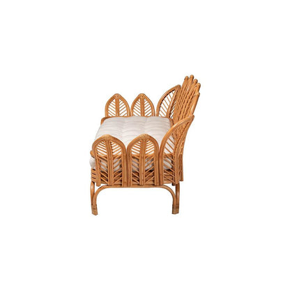 Loften Bohemian Light Honey Rattan Daybed