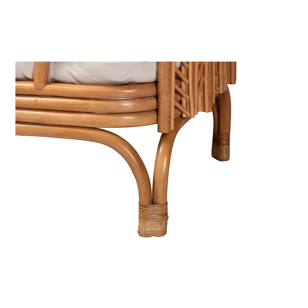 Loften Bohemian Light Honey Rattan Daybed