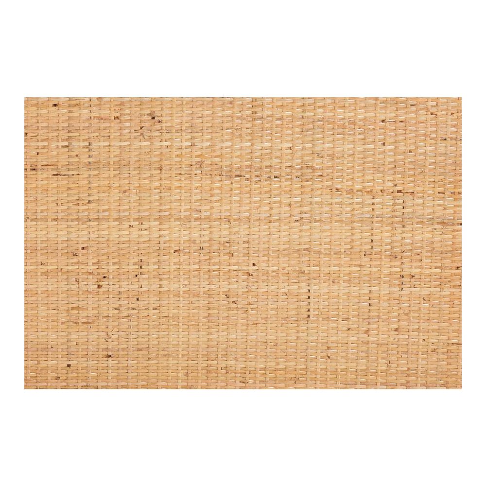 Lombok Modern Bohemian Natural Rattan End Table
