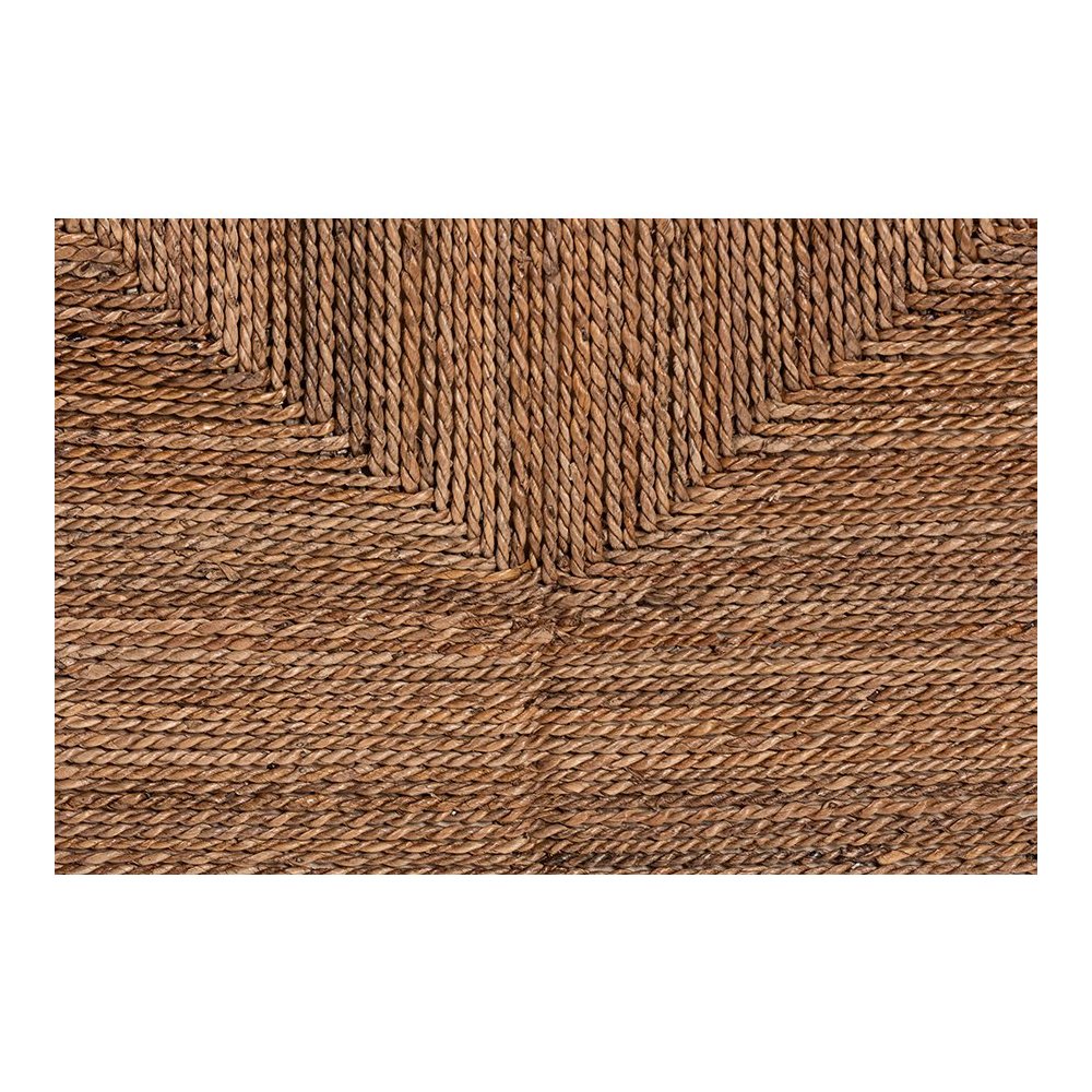 Liza Bohemian Natural Seagrass End Table