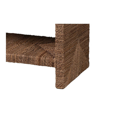 Liza Bohemian Natural Seagrass Console Table