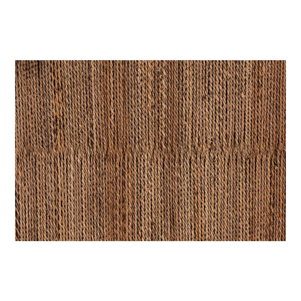 Liza Bohemian Natural Seagrass and Wood Accent Bench