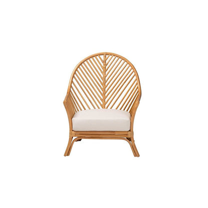Lisabon Bohemian Light Honey Rattan Arm Chair