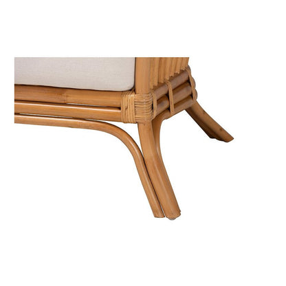 Lisabon Bohemian Light Honey Rattan Arm Chair