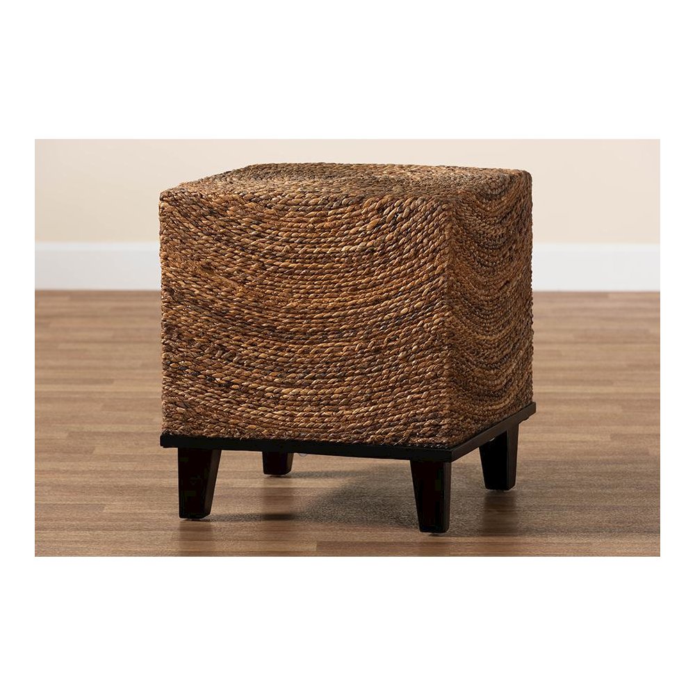 Verino Bohemian Natural Seagrass End Table