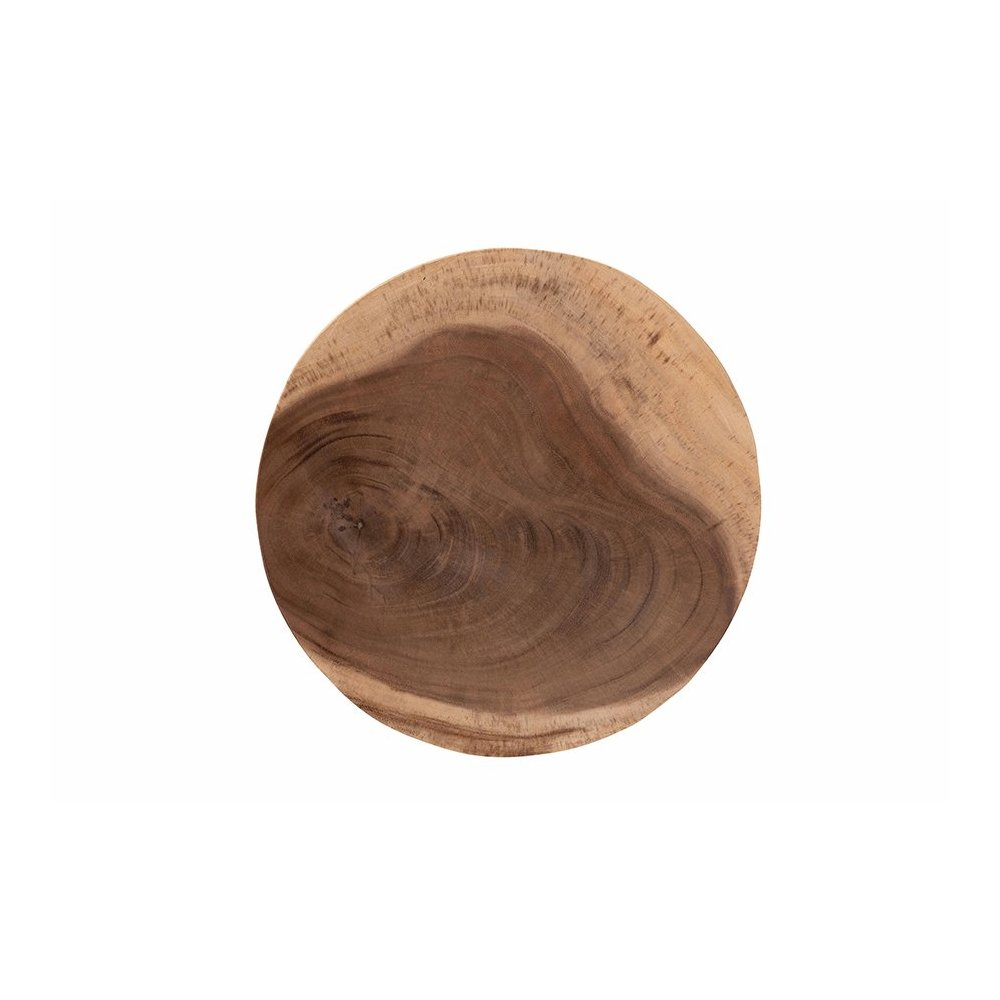 Liberte Natural Teak Wood End Table