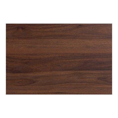 Roden Transitional Dark Brown Nightstand with Rattan