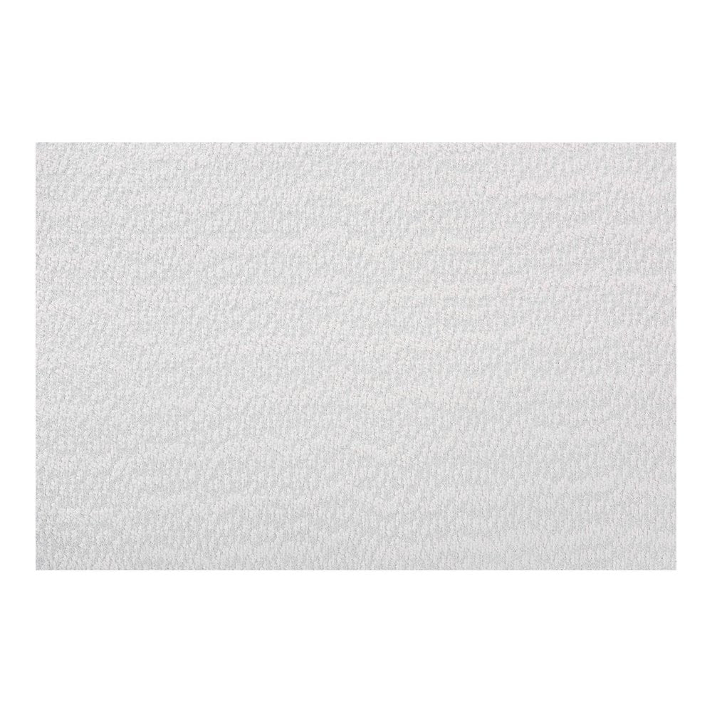Uriel Mid-Century Modern Cream Boucle Fabric Sofa