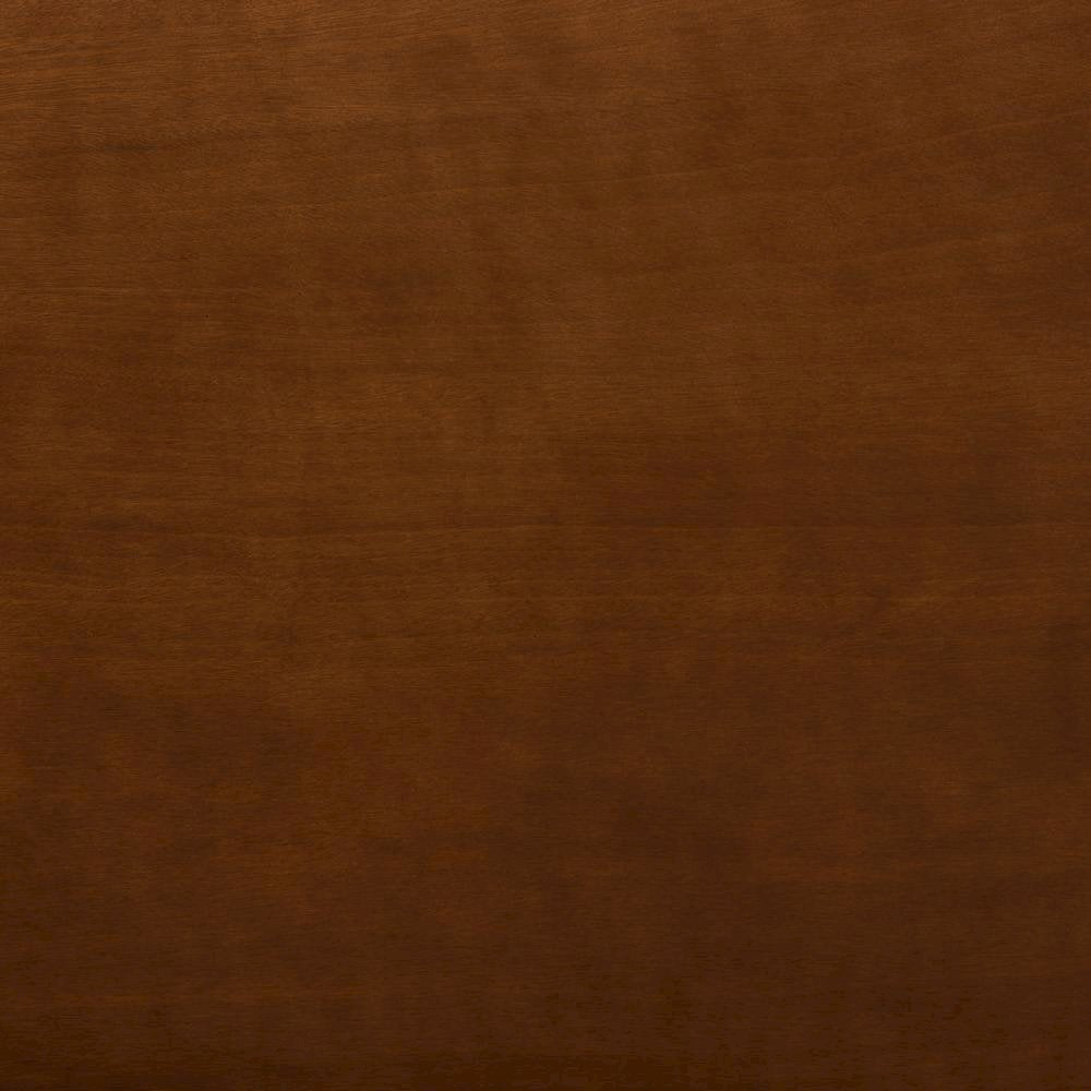 Walnut Brown Finished Rectangular Wood Dining Table