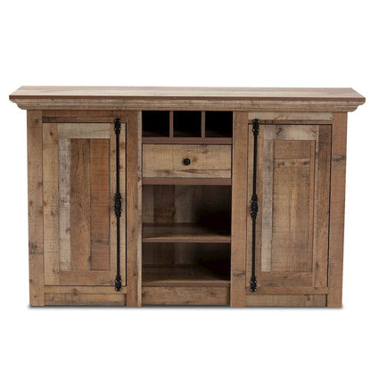 Farmhouse Rustic Finished Wood 2-Door Dining Room Sideboard Buffet